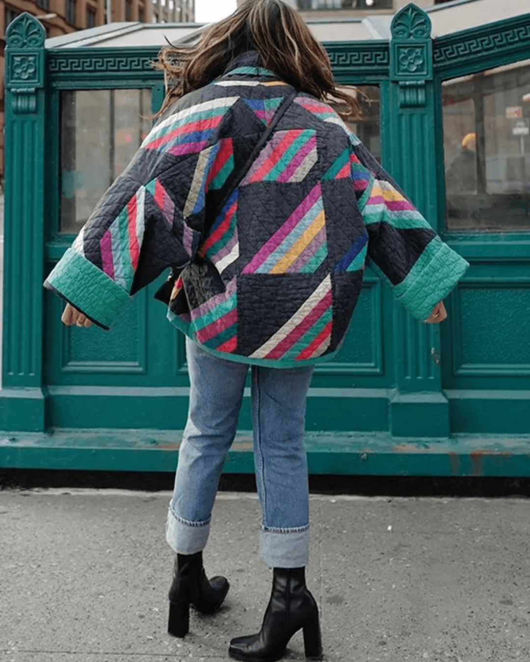 Ava | Oversized Vintage Jacket