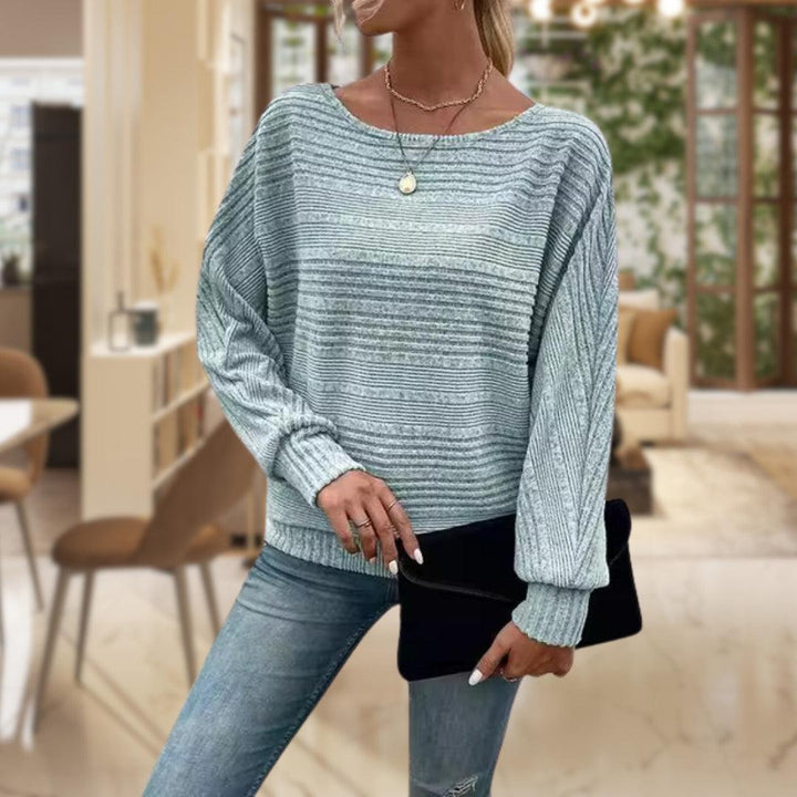 Maureen™ | Casual Chic Textured Pullover