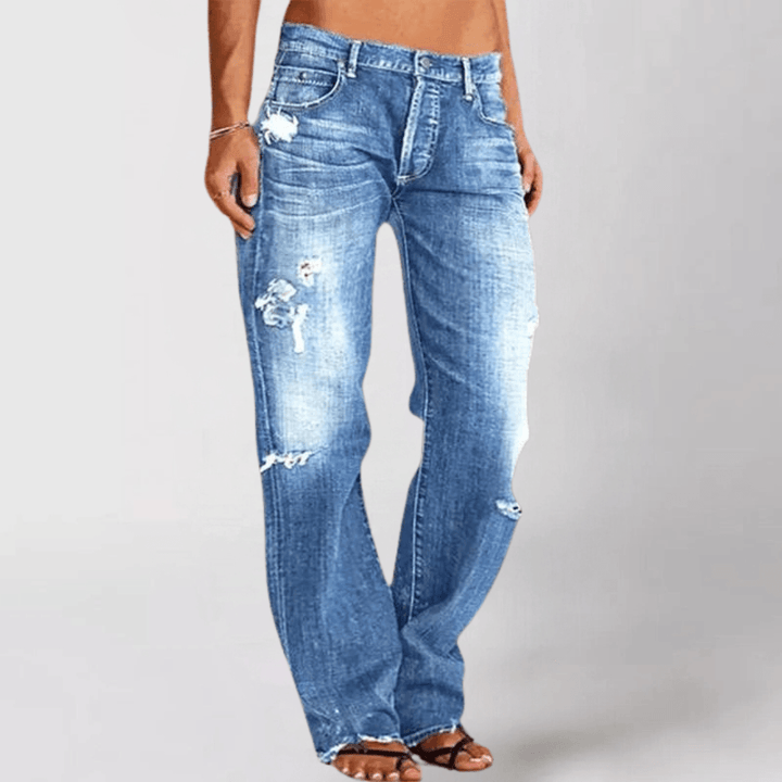 Tui | Loose Wide-Leg Denim Jeans for Women