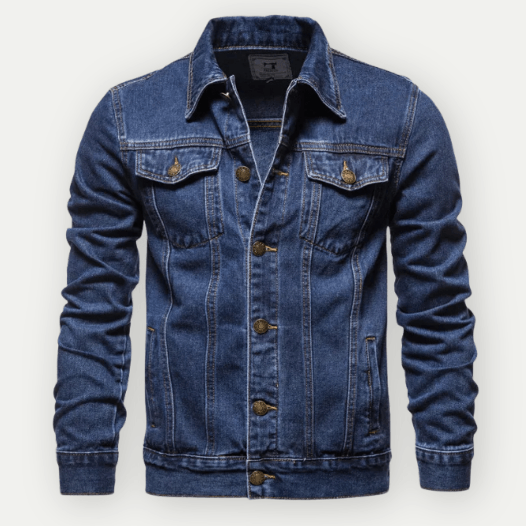 NorthPeak™ | Men's Classic Denim Trucker Jacket