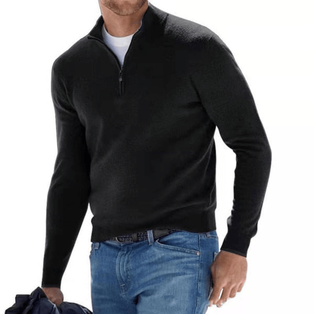 Mason - Comfortable zip-up sweater