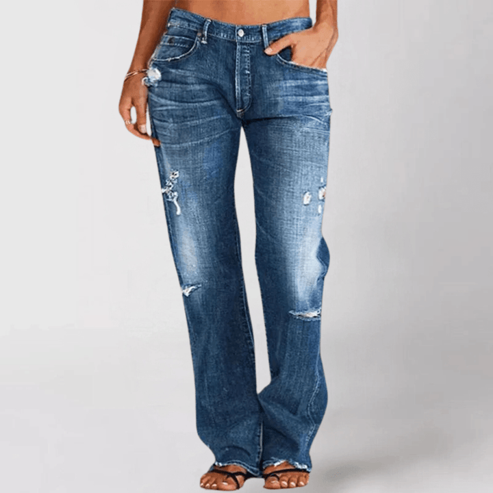 Tui | Loose Wide-Leg Denim Jeans for Women