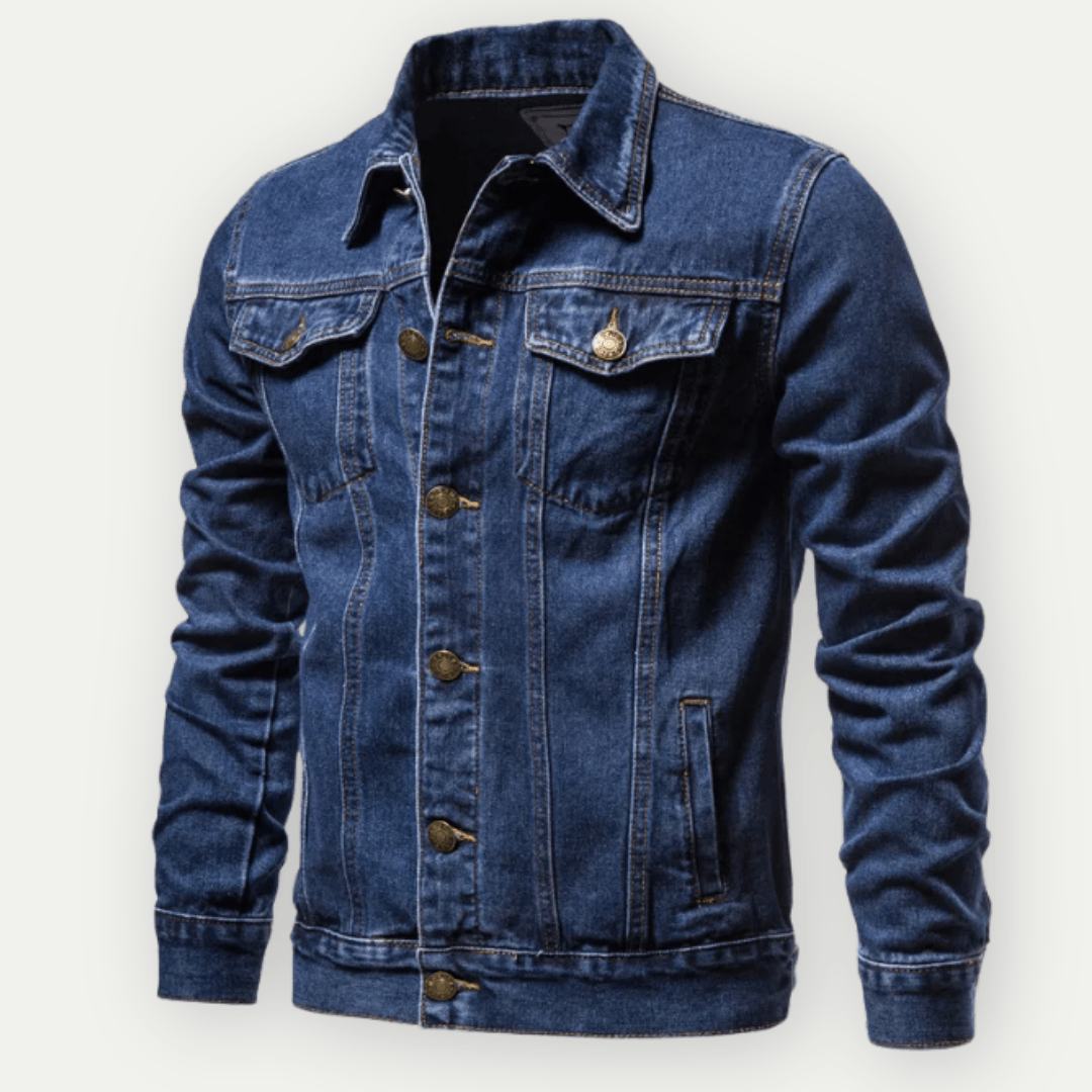 NorthPeak™ | Men's Classic Denim Trucker Jacket