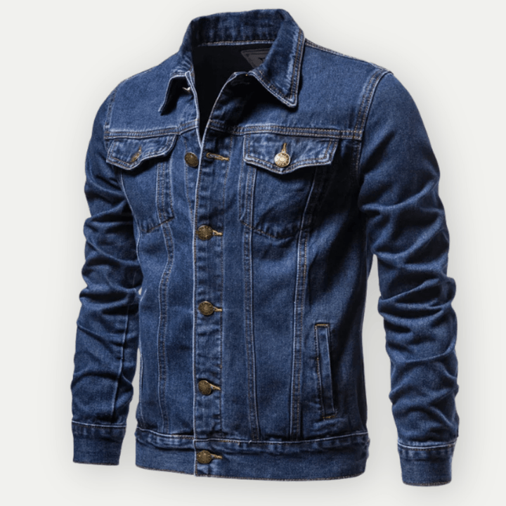 NorthPeak™ | Men's Classic Denim Trucker Jacket