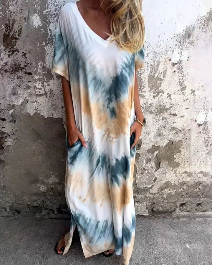 Tyla | Tie Dye Boho Dress