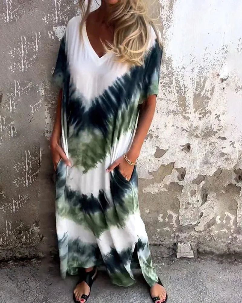 Tyla | Tie Dye Boho Dress