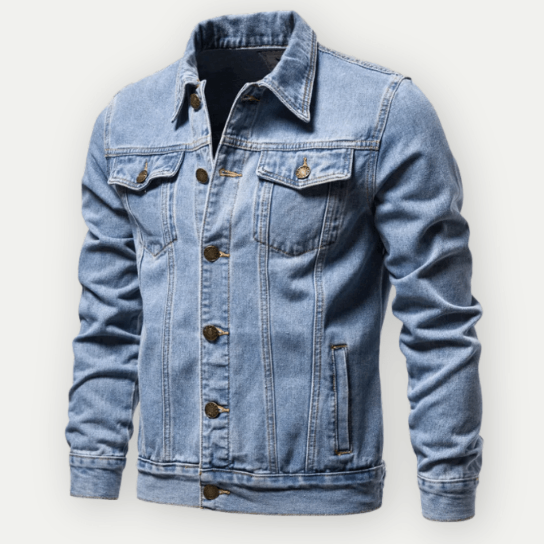 NorthPeak™ | Men's Classic Denim Trucker Jacket