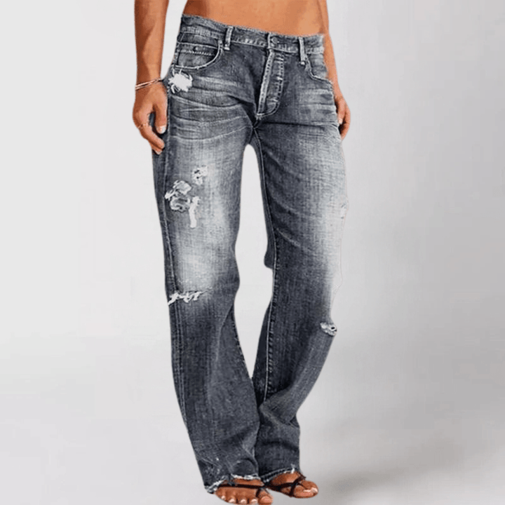 Tui | Loose Wide-Leg Denim Jeans for Women