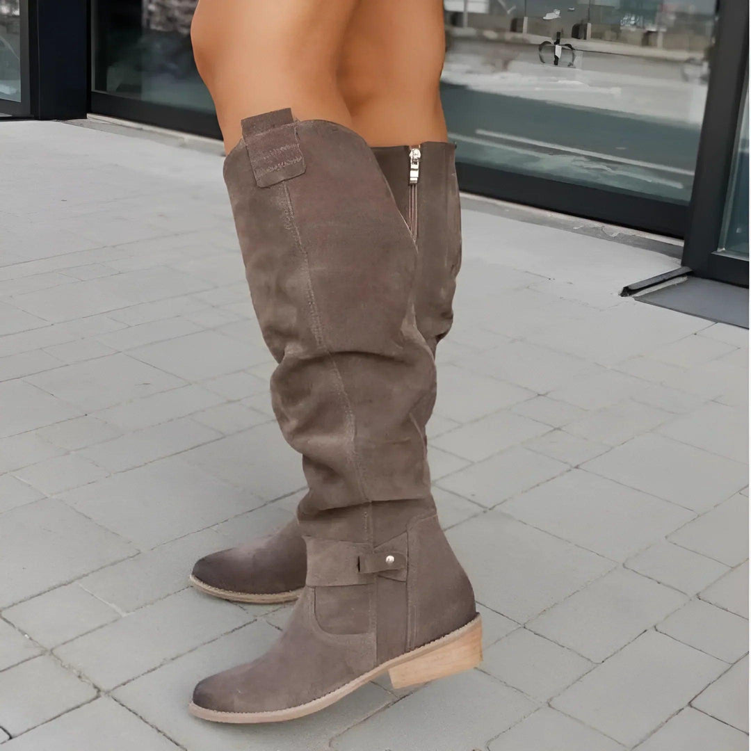 MELANIE | SUEDE BOOTS