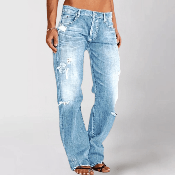 Tui | Loose Wide-Leg Denim Jeans for Women