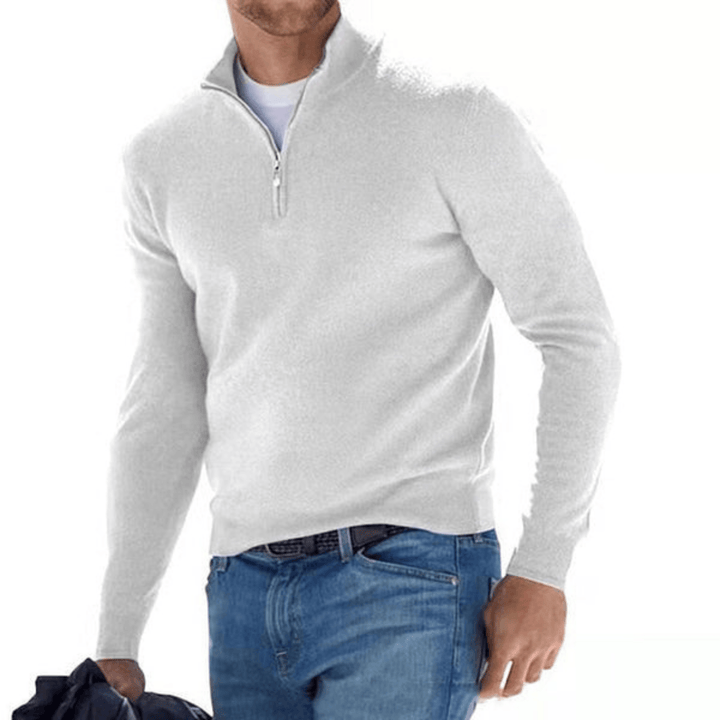 Mason - Comfortable zip-up sweater