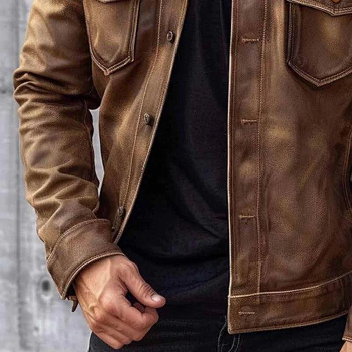 Dan Anthony™ | Old School Leather Jacket