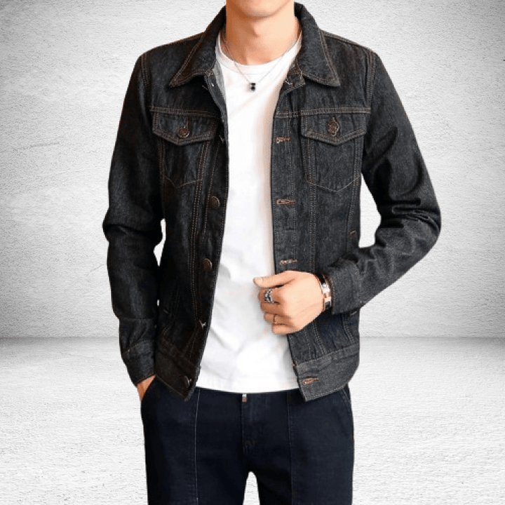 NorthPeak™ | Men's Classic Denim Trucker Jacket