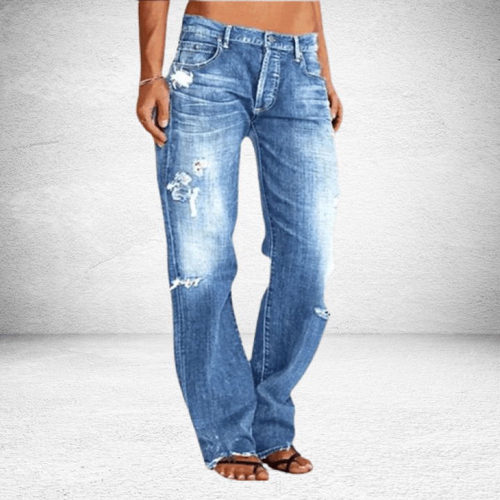 Tui | Loose Wide-Leg Denim Jeans for Women