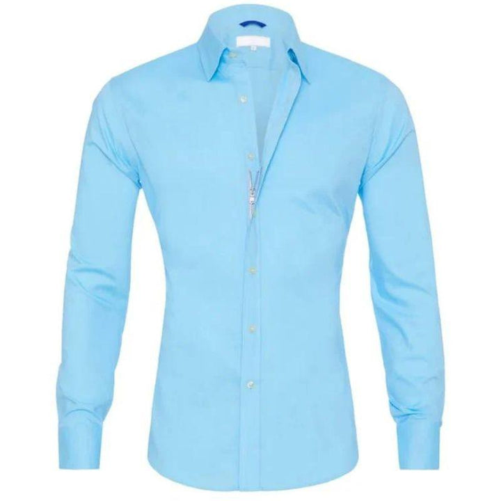 Fabian™  Wrinkle-free zip-up shirt