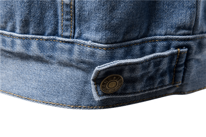 NorthPeak™ | Men's Classic Denim Trucker Jacket