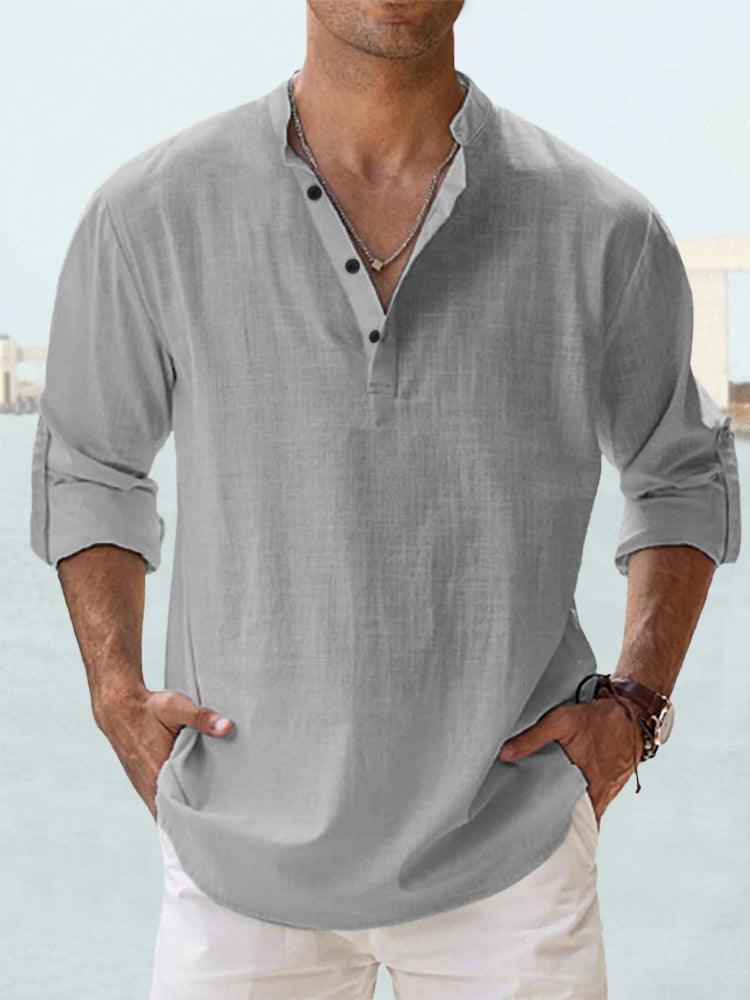 Karson - Men's Linen Shirt