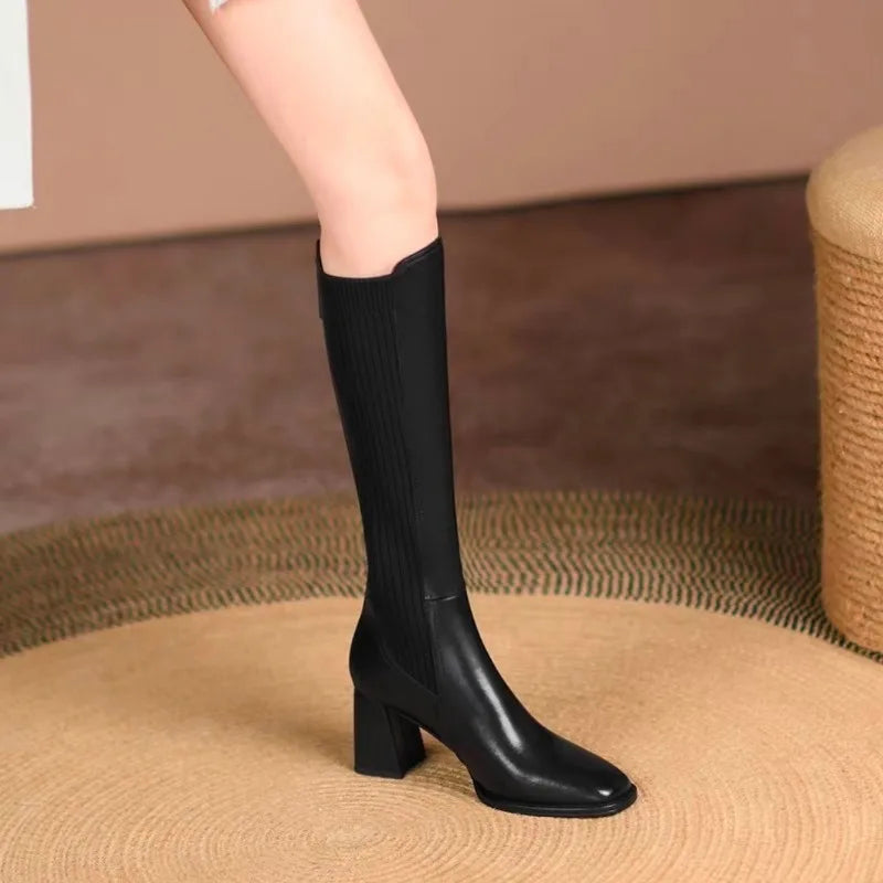 ELVIRA⎮THIGH HIGH SOCK BOOTS FOR WOMEN