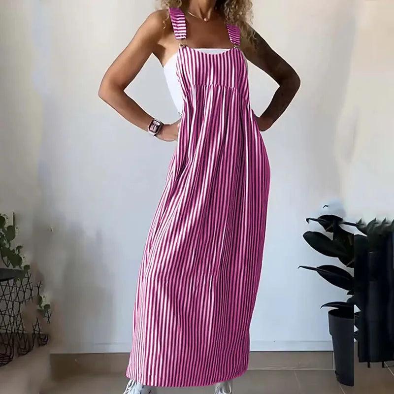 Sofie™ | Long Striped Dress