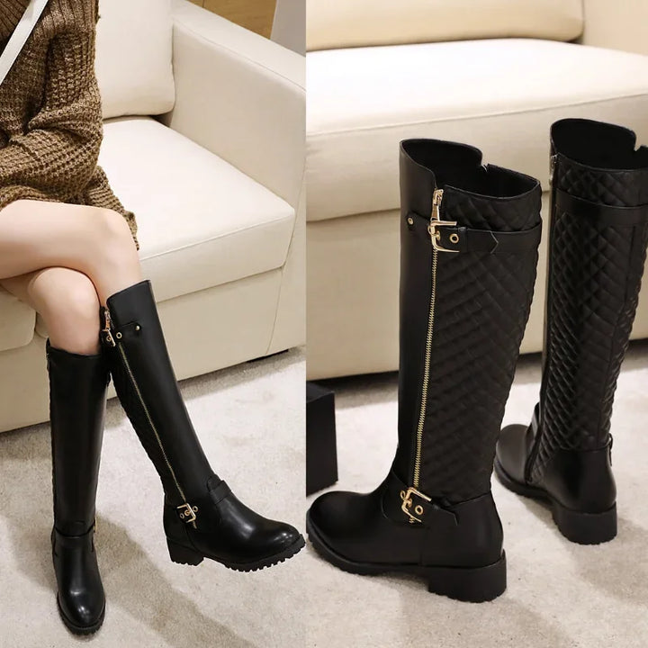 Iselin | Modern Knee High Boots