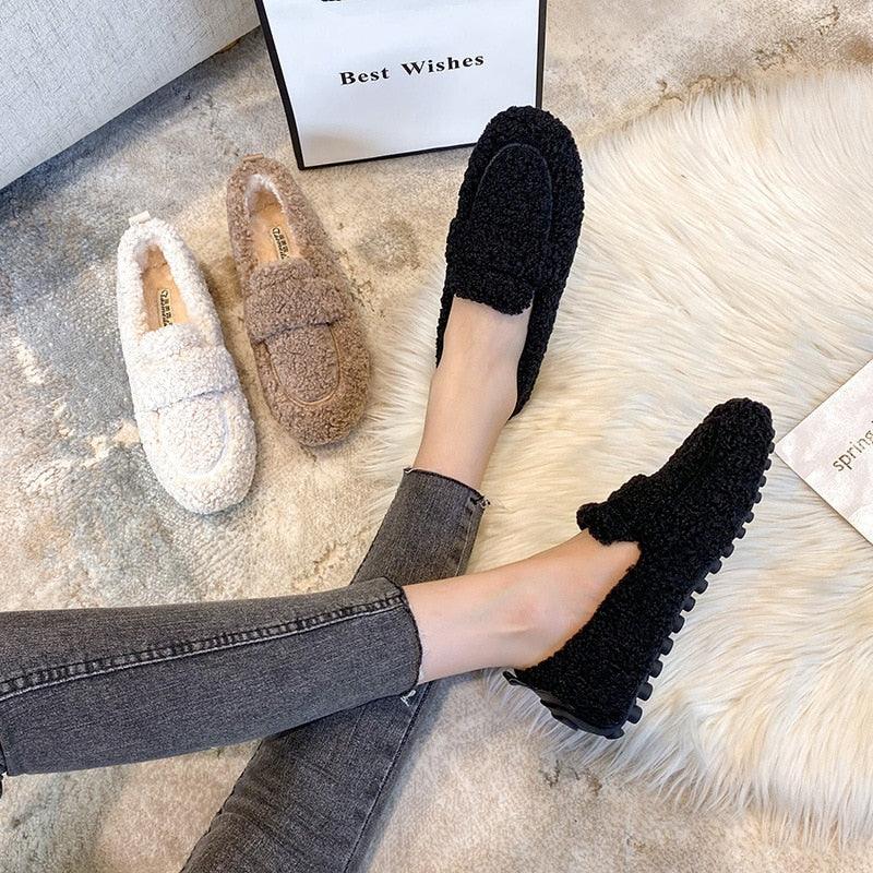 Maddy™ | Plush Slippers Shoes