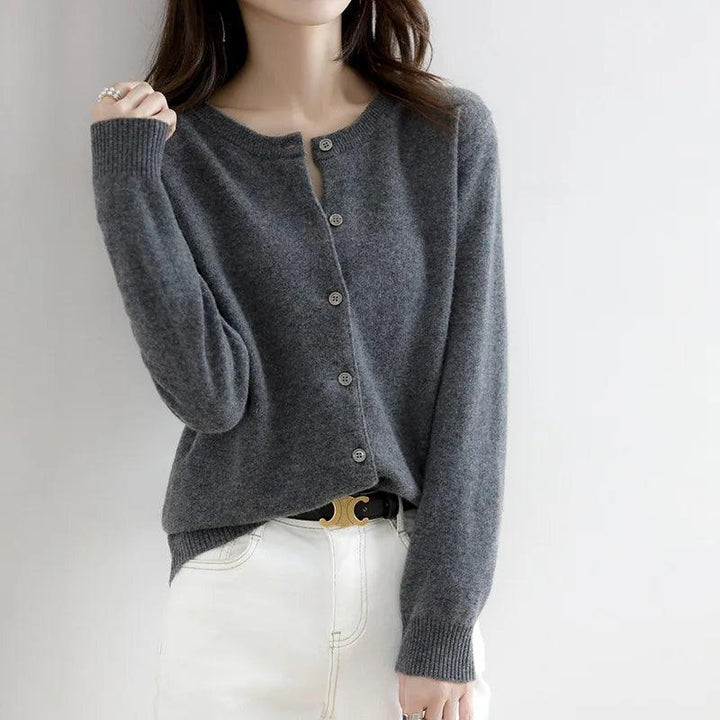 Nina™ |  Casual Solid Cardigan Sweater