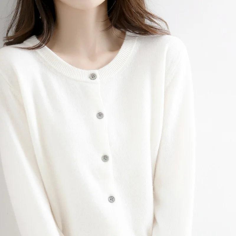 Nina™ |  Casual Solid Cardigan Sweater