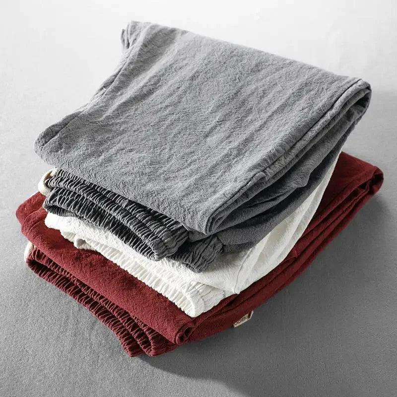 Toby | Comfortable Linen Joggers