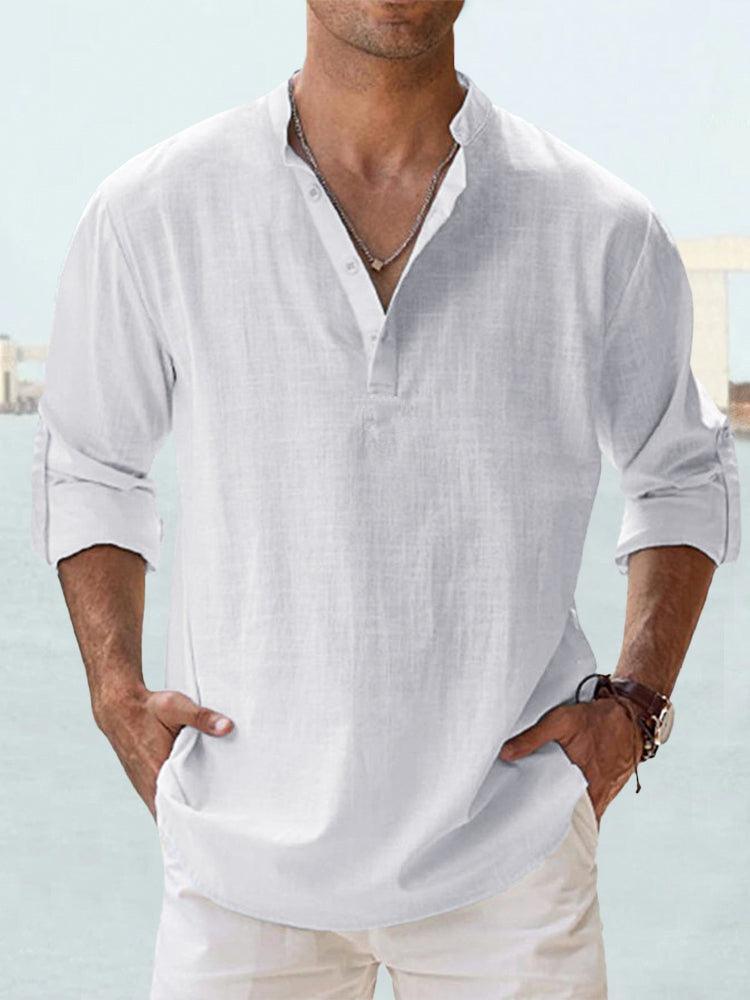 Karson - Men's Linen Shirt