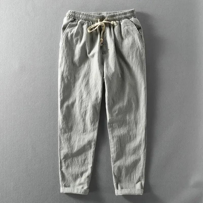 Toby | Comfortable Linen Joggers