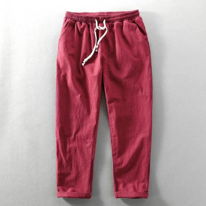 Toby | Comfortable Linen Joggers