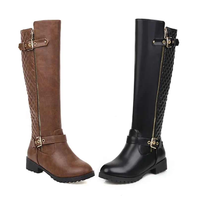 Iselin | Modern Knee High Boots