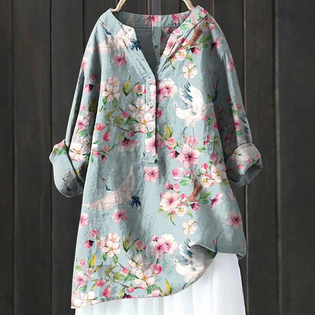 Angel | Casual Floral Blouse