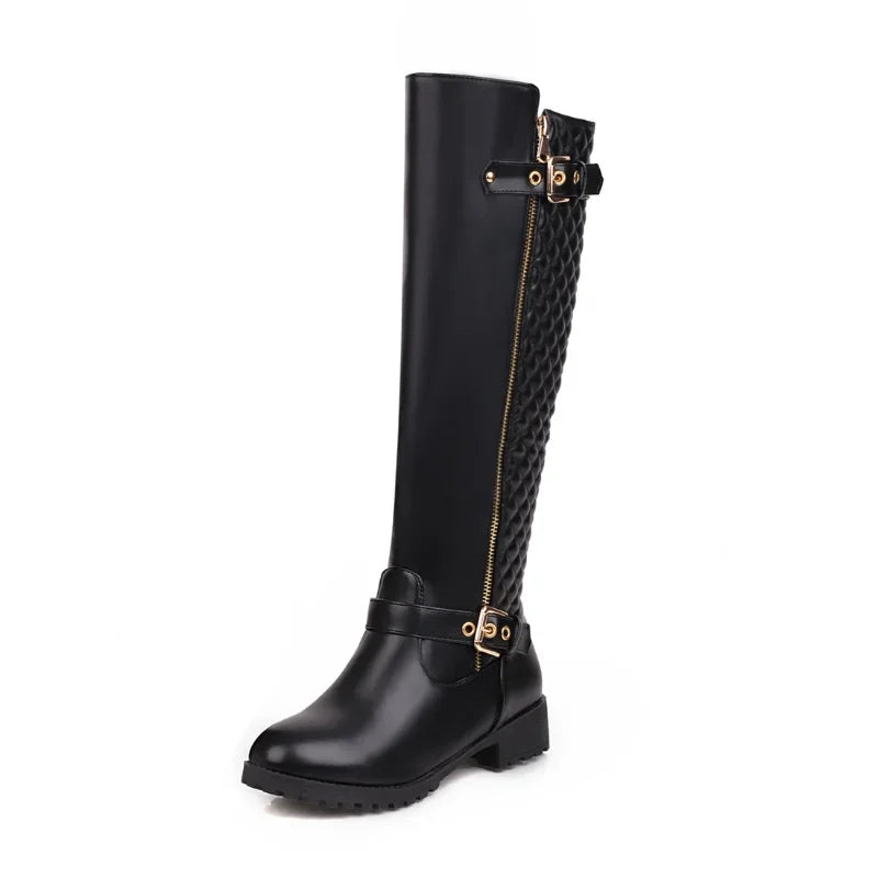 Iselin | Modern Knee High Boots