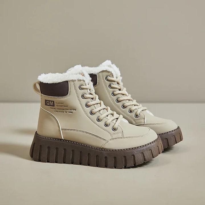 Tiril | Platform Cotton Boots