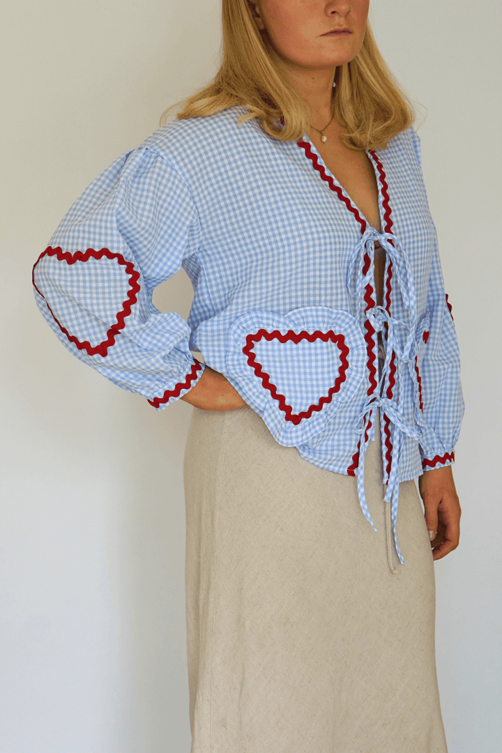 Gracie | Heart Blouse