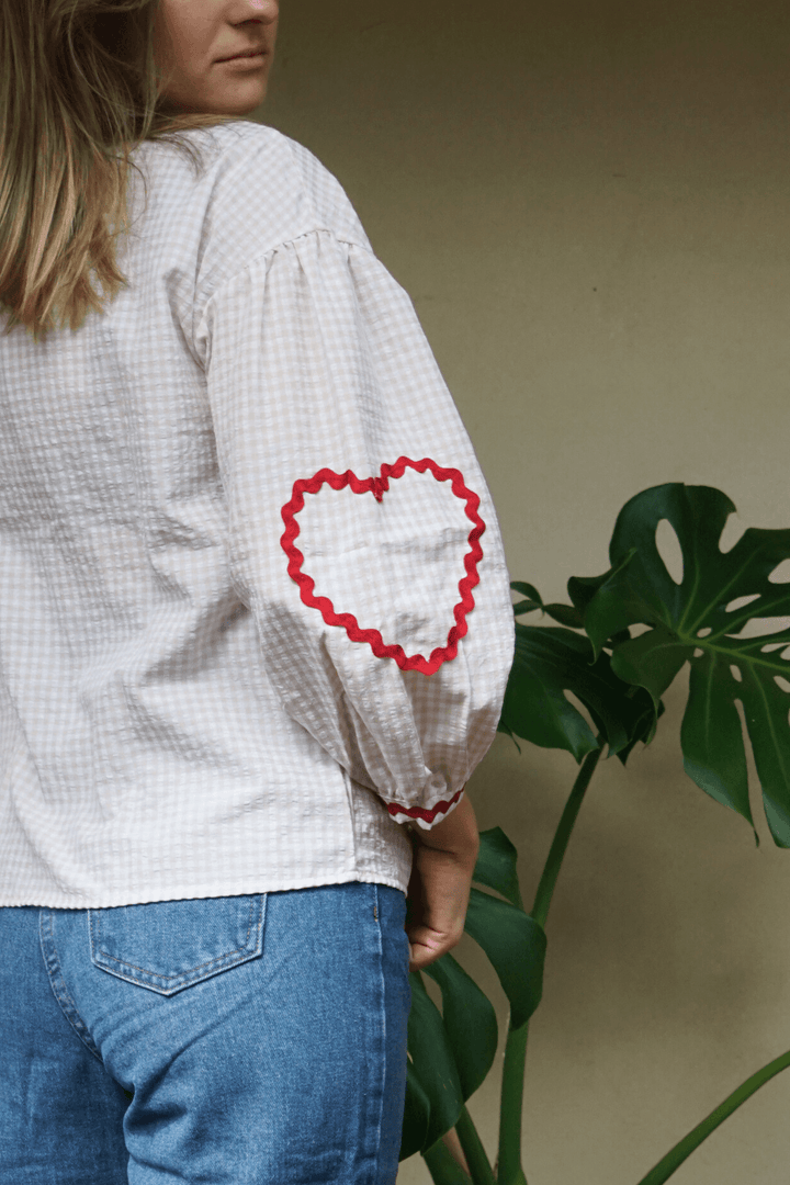 Gracie | Heart Blouse