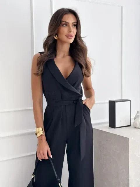 ANDREA™ | SLEEVELESS JUMPSUIT