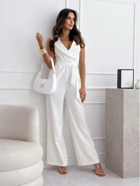 ANDREA™ | SLEEVELESS JUMPSUIT