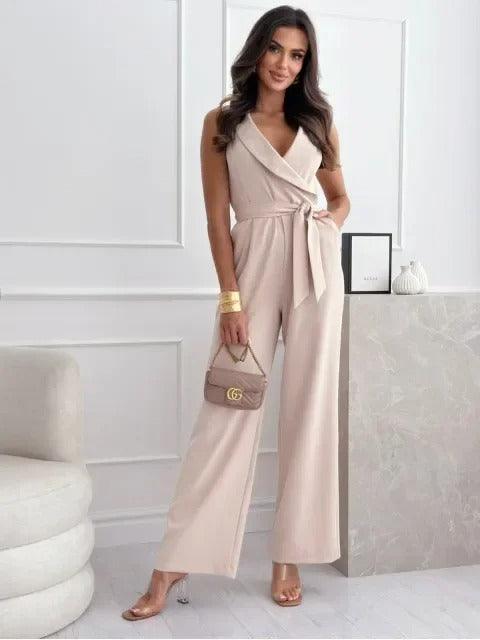 ANDREA™ | SLEEVELESS JUMPSUIT