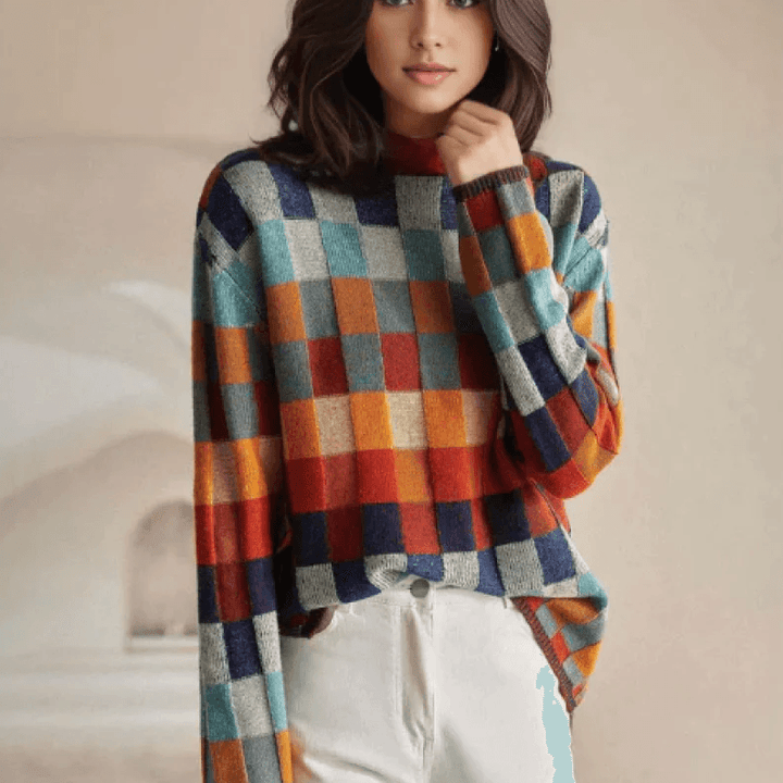 Mandy™ |  Luxury Plaid Sweater