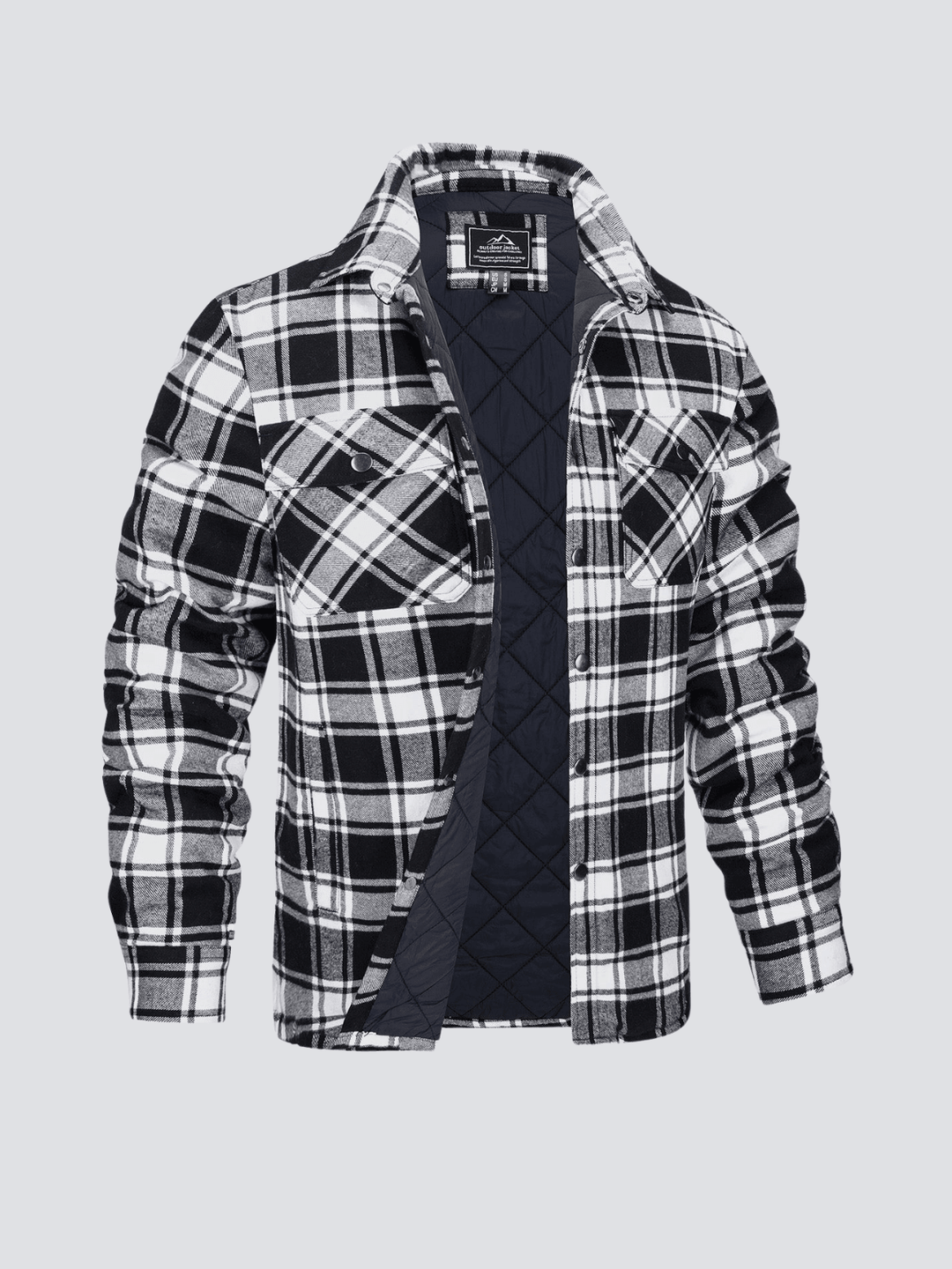 Oliver - Striped Flannel Jacket