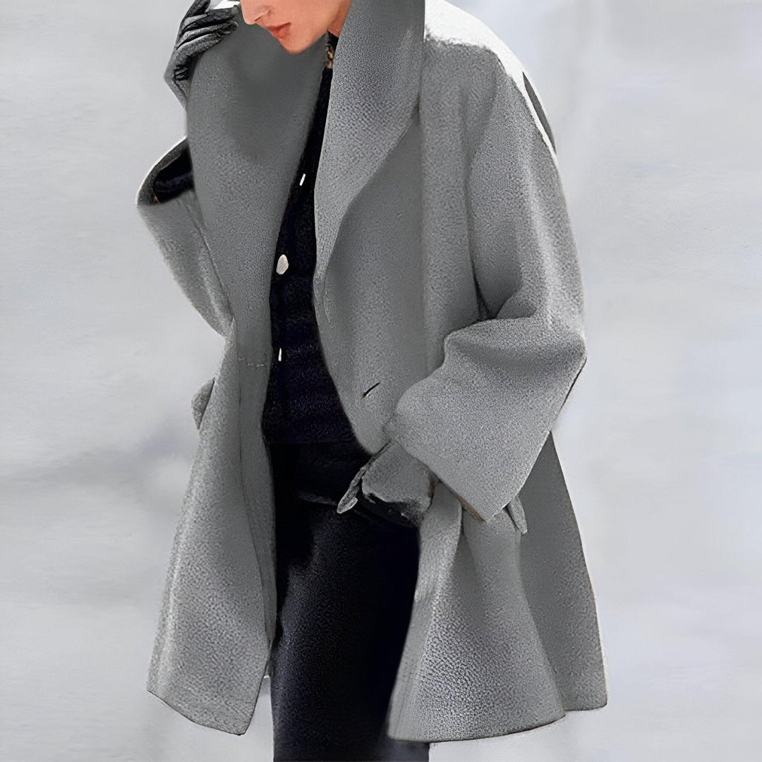 Lena™ | Windproof Wool Coat