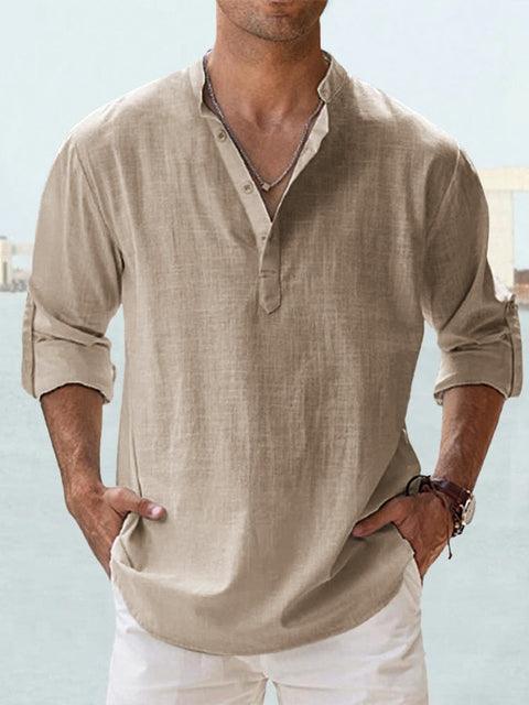 Karson - Men's Linen Shirt