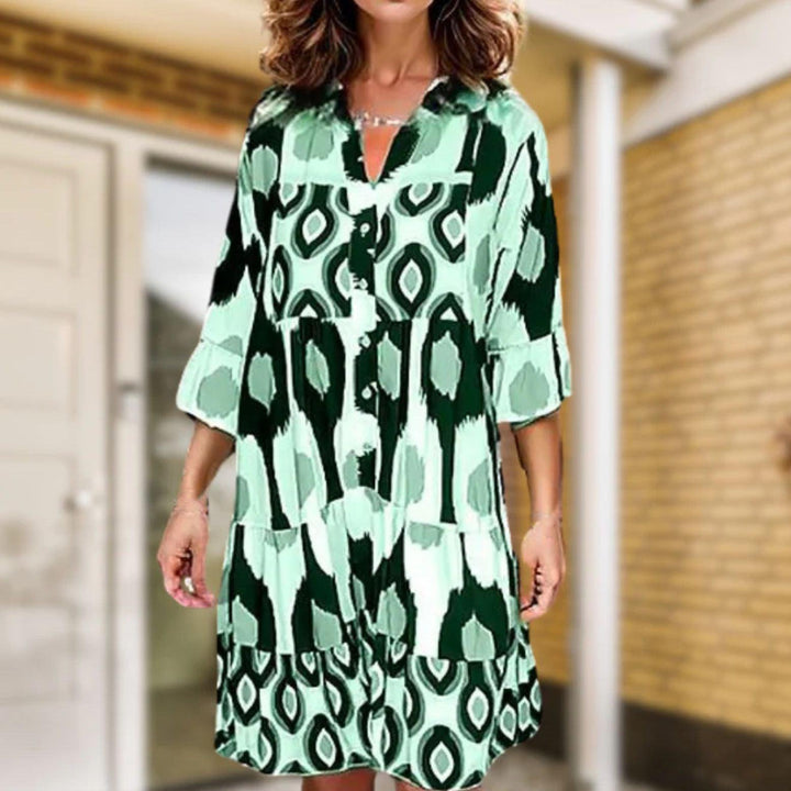 Jade™ | Stunning Printed Dress