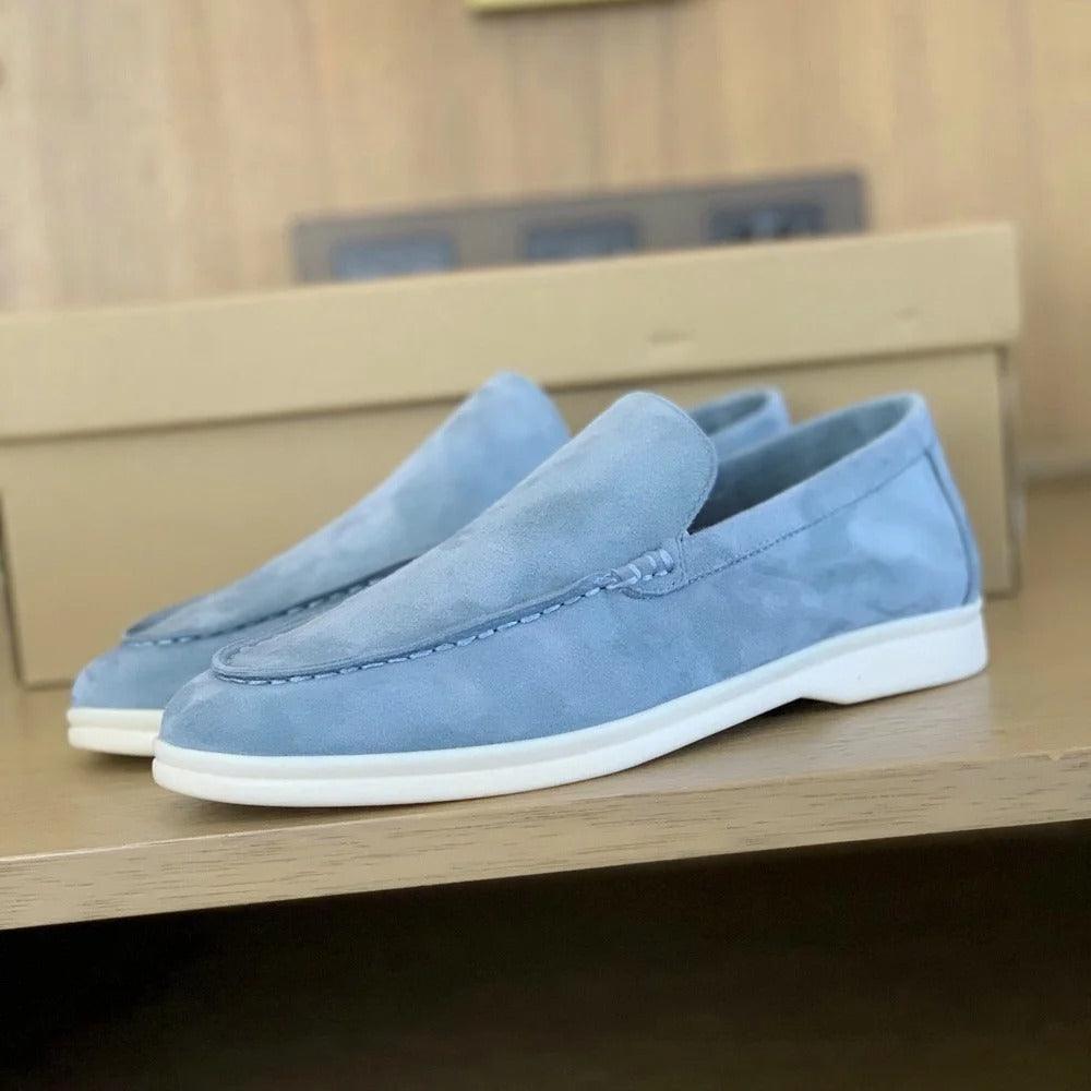 Dave™ | Men's suede leather loafers