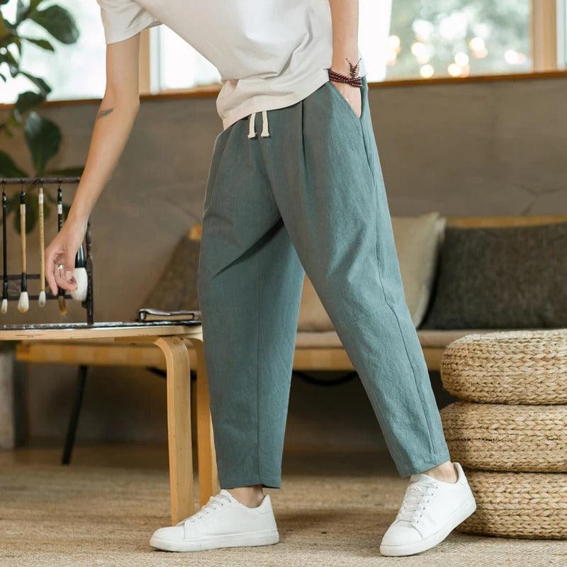 LORENZO | LINEN SUMMER PANTS