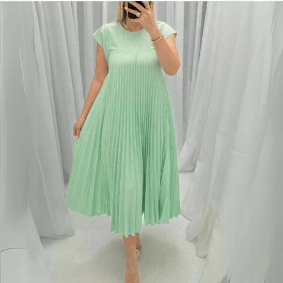 Seline® - Elegant Pleated Dress